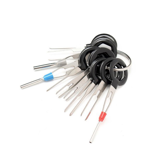 11Pcs Auto Car Plug Circuit Board Pin Extractor Kit Terminals Removal