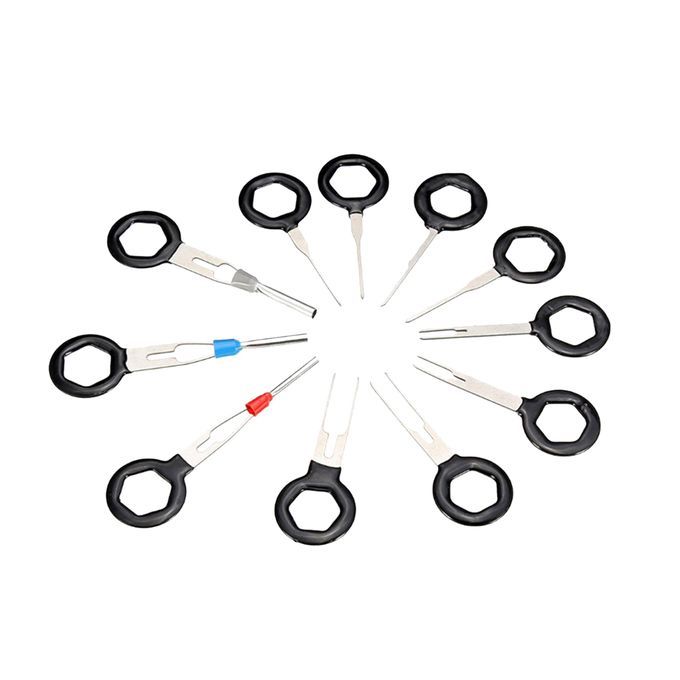 11Pcs Auto Car Plug Circuit Board Pin Extractor Kit Terminals Removal