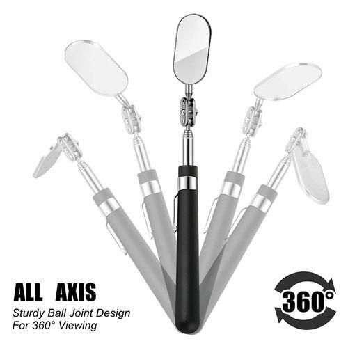 3 Pieces Telescoping Inspection Mirror Observe