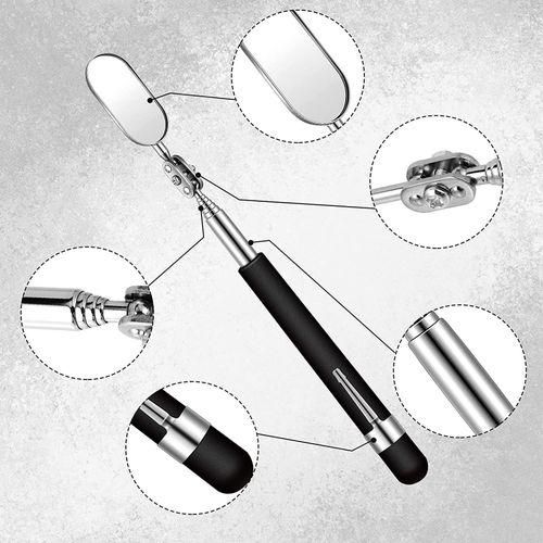 3 Pieces Telescoping Inspection Mirror Observe