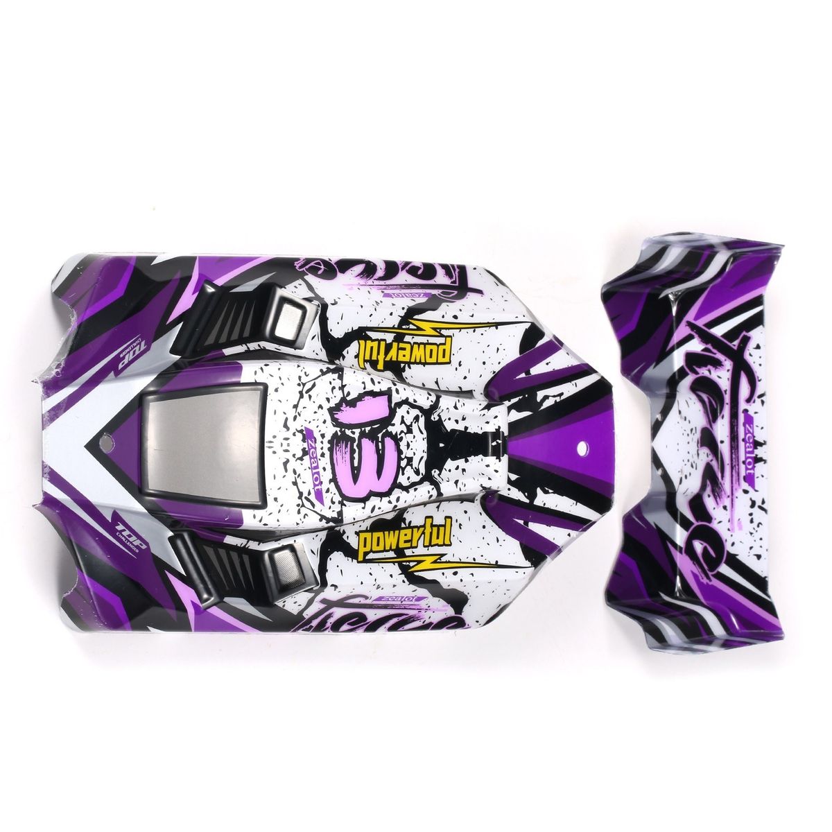 PVC Car Shell For Wltoys 124019 1/12 RC Car Parts 1836