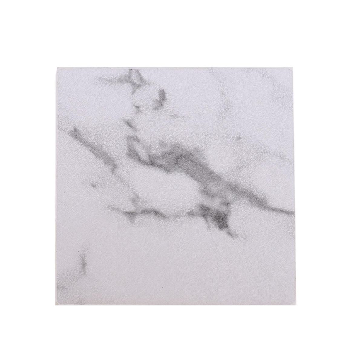 6Pcs/Set Marble Leather Square Drink Coasters Placemat Cup Mat Pad Holder Kitchen Tableware for Home Table Kitchen Decor