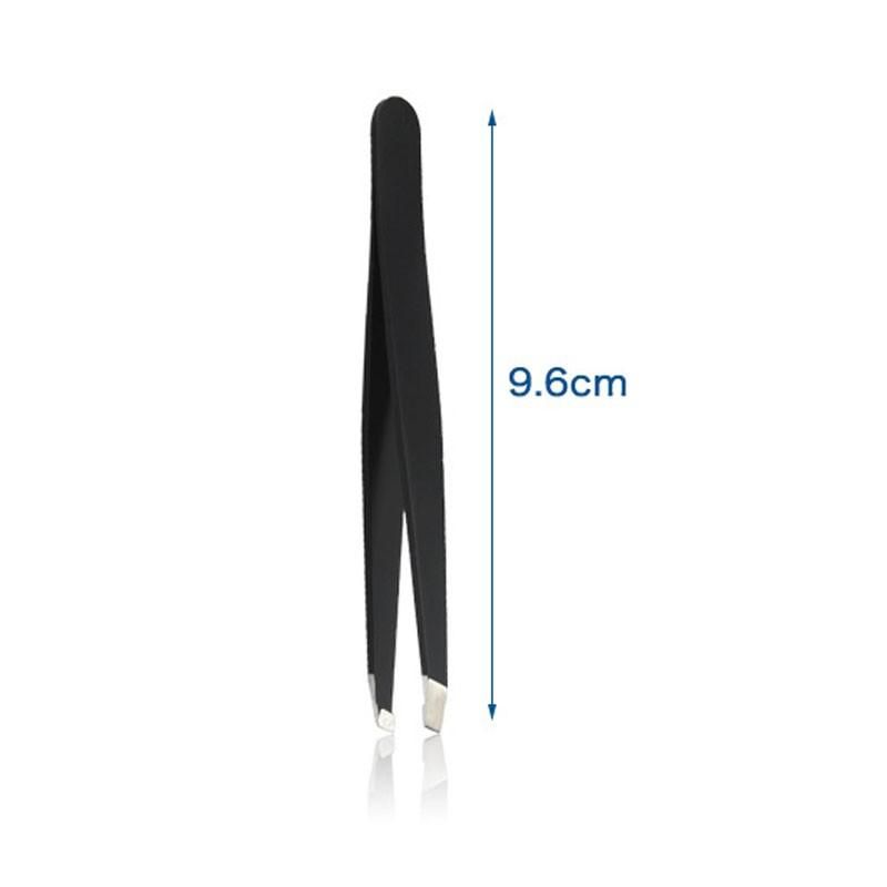 5pcs Stainless Steel Professional Eyebrow Plucking Clip brow Hair Removing Tweezer Eyebrow Scissor Tool Set with Black PU Bag