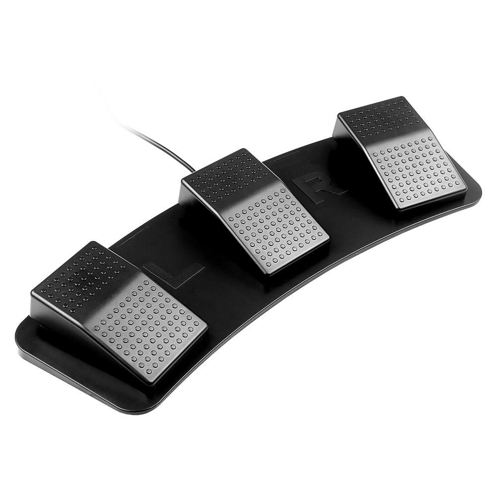 FS23-Pro USB Triple Foot Switch Multifunctional Customized Foot Pedal Mechanical Switch for Image Acquisition Music Game Control