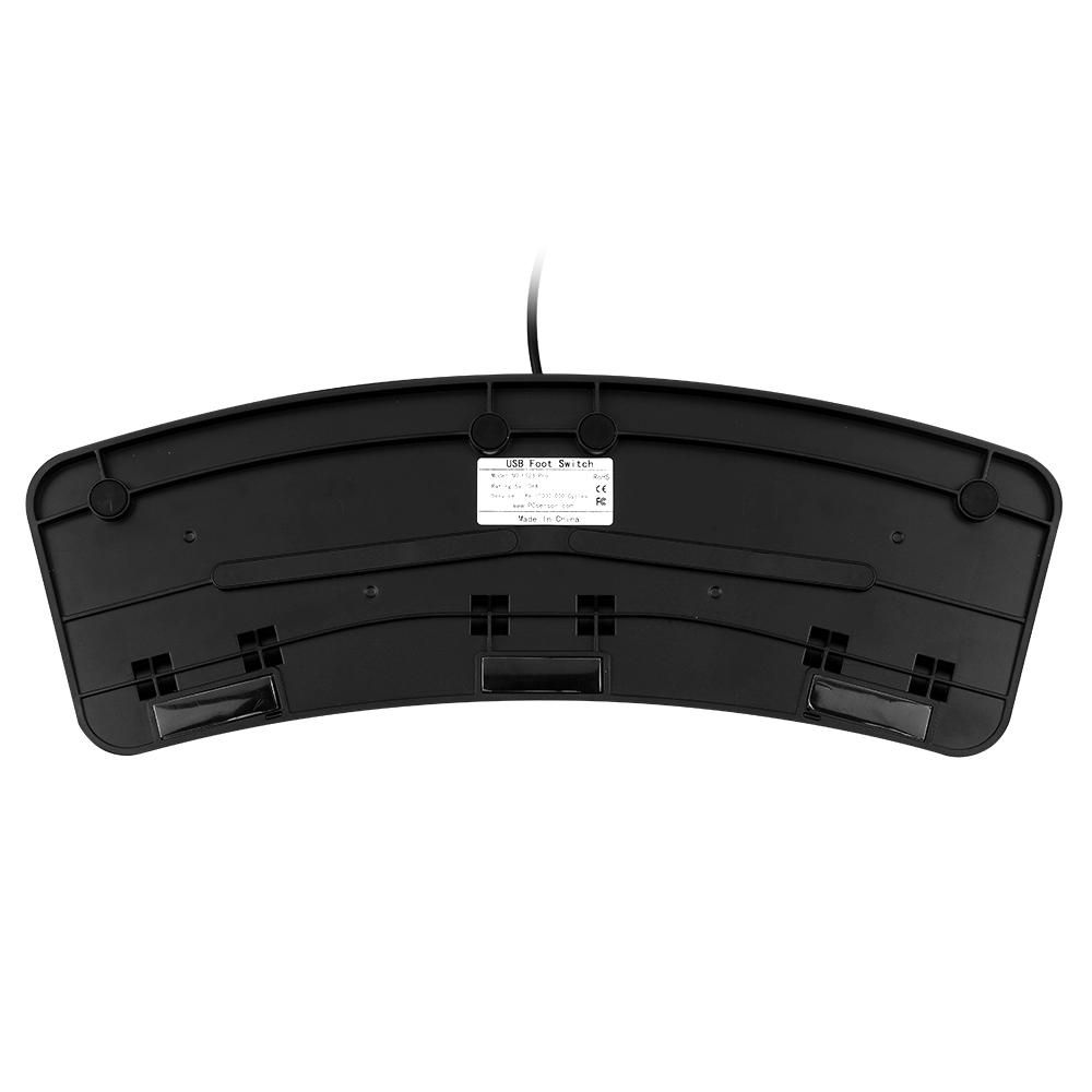 FS23-Pro USB Triple Foot Switch Multifunctional Customized Foot Pedal Mechanical Switch for Image Acquisition Music Game Control