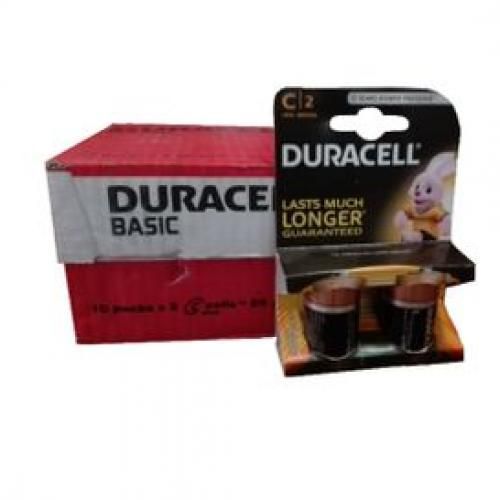 Battery LR14 Size C 1.5 Volts Alkaline 1 Pack/10 Cards