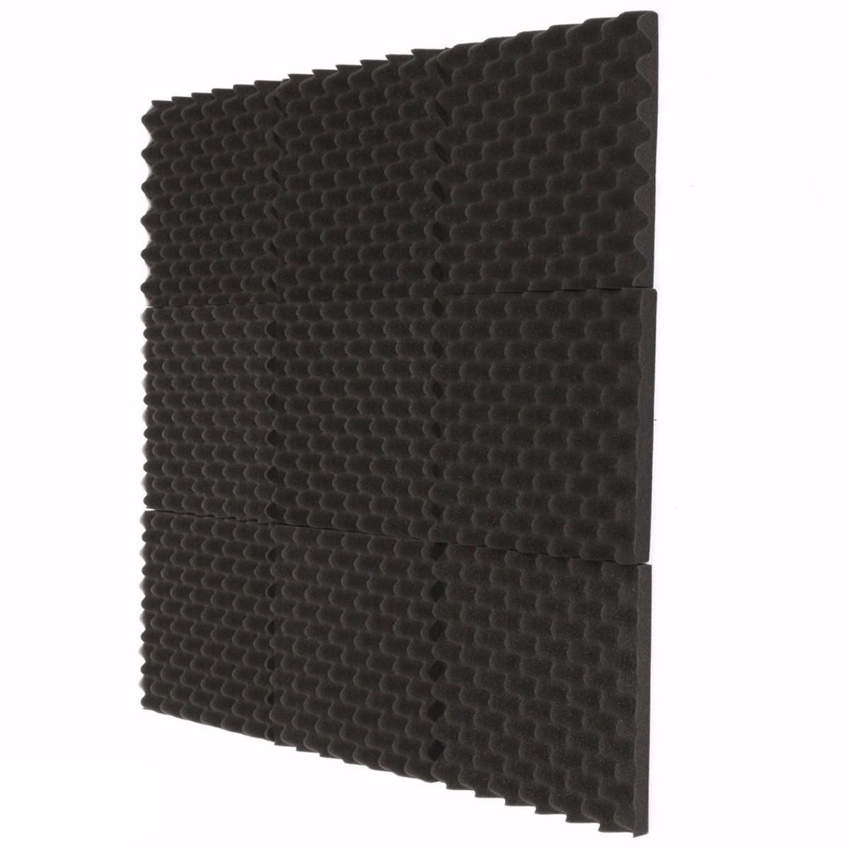 3pcs 300x300x40mm Soundproofing Foam Studio Acoustic Foam