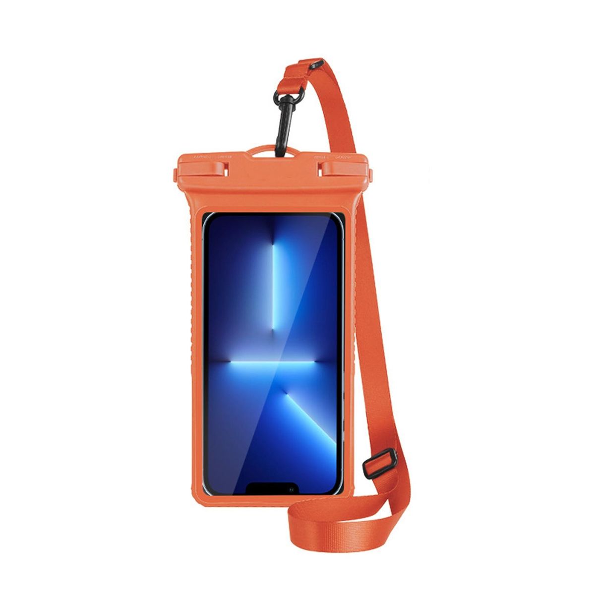 Phone Waterproof Bag Cell Phone Waterproof Case Orange