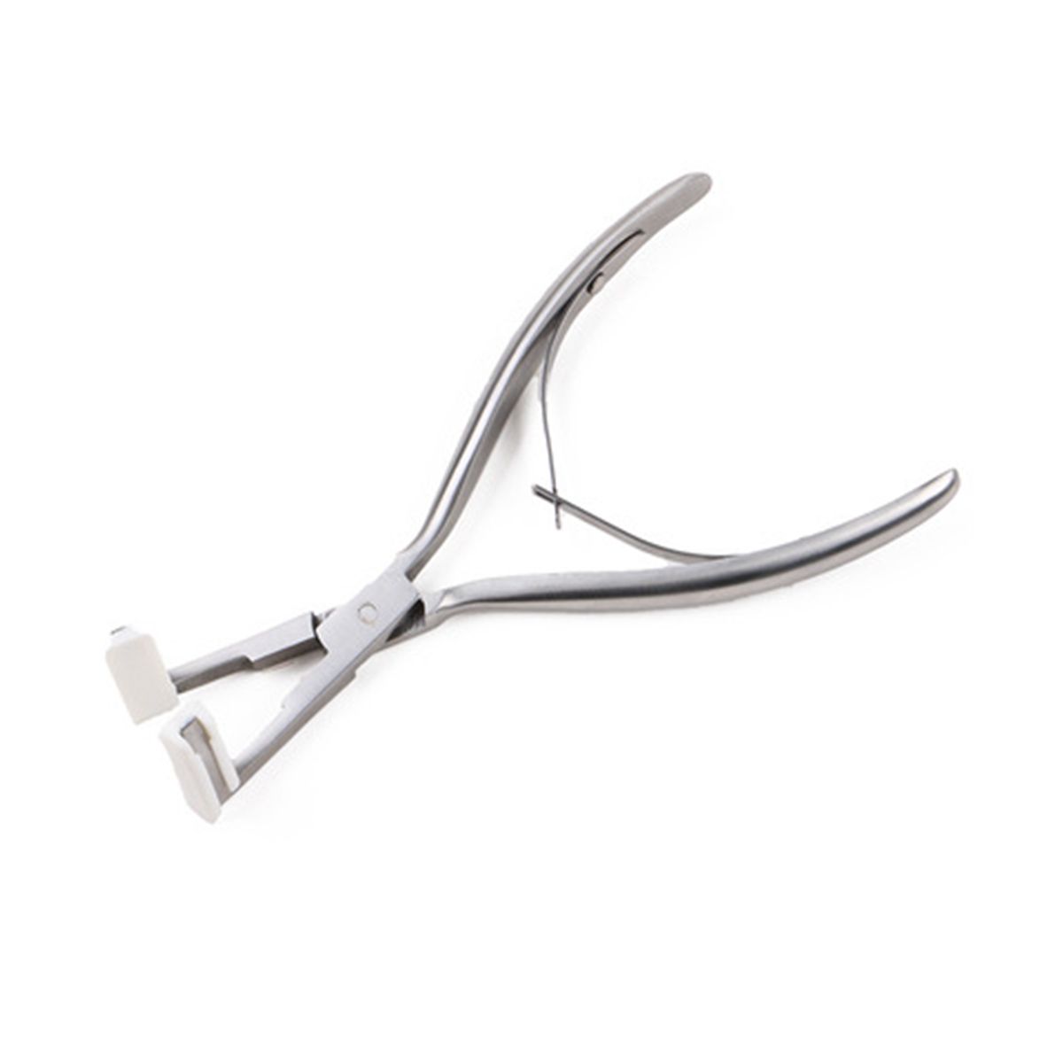 1PC Silver Stainless Steel Pliers for Tape Hair Extension Ta