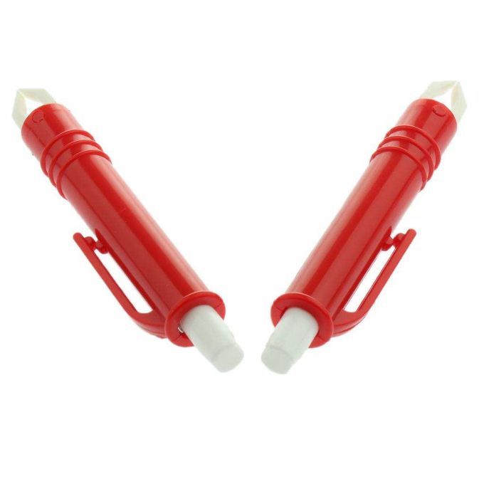2 Pieces Plastic Tick Removal Tweezers Tick Removal Tool Safe For Red