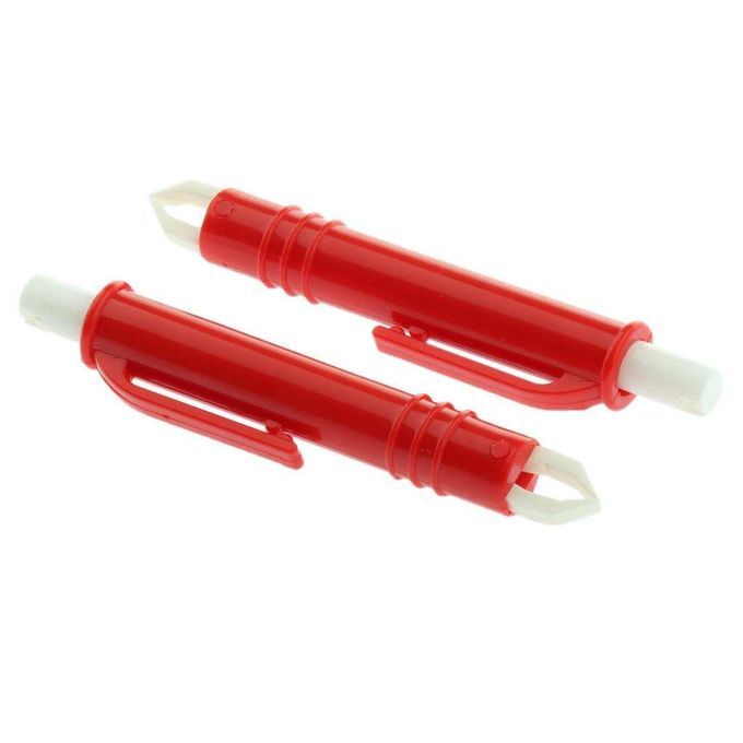 2 Pieces Plastic Tick Removal Tweezers Tick Removal Tool Safe For Red