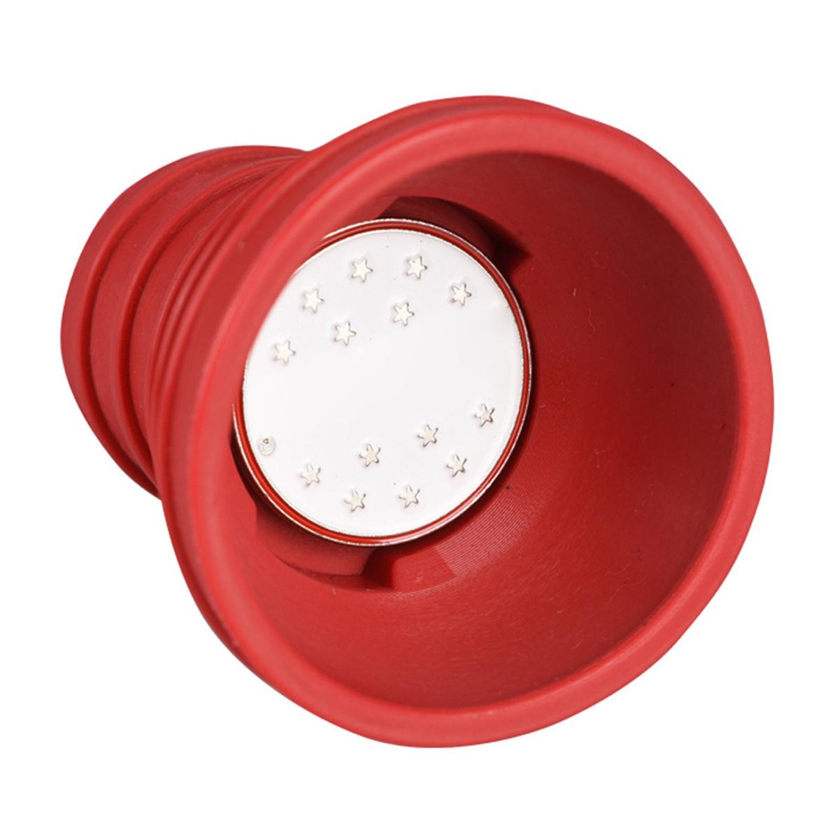 Golf Ball Grabber Back Saver Golf Ball Grabber Suction Cup Picker Red