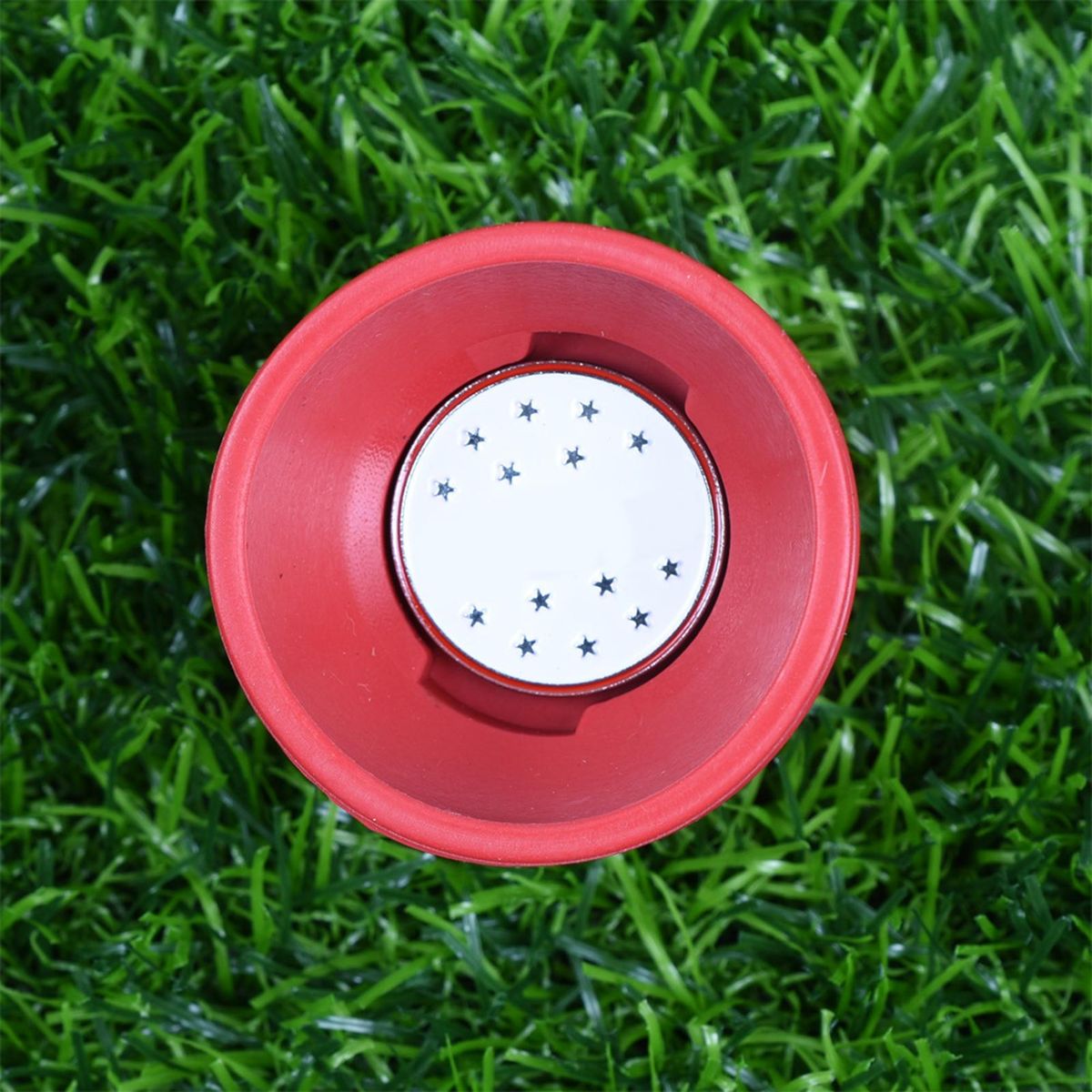 Golf Ball Grabber Back Saver Golf Ball Grabber Suction Cup Picker Red