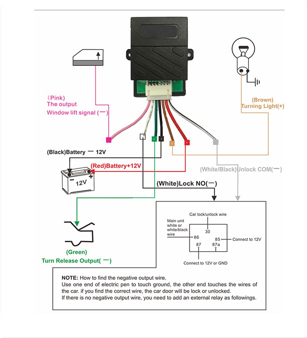 Giordon Universal Keyless Entry Control The Car By Mobile