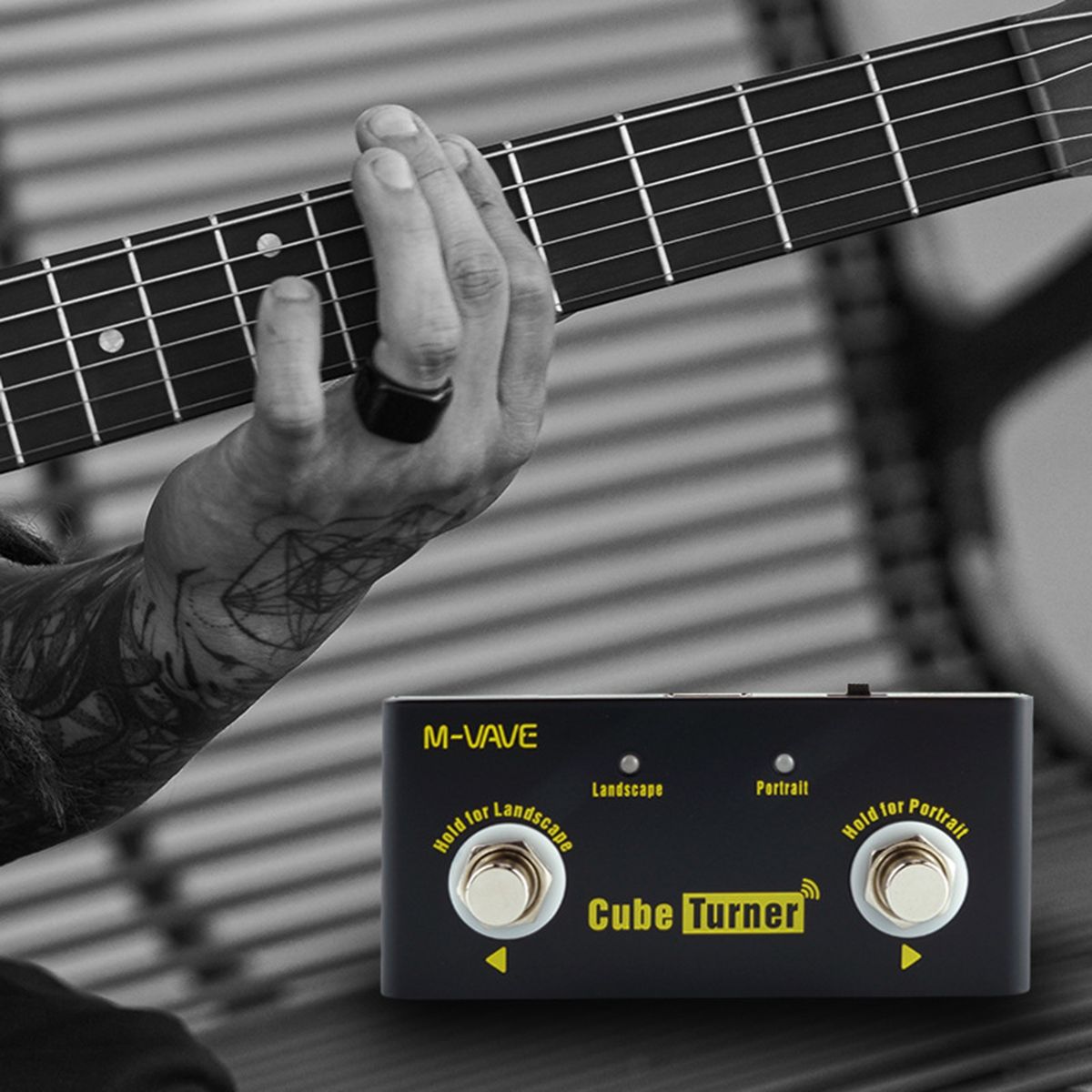 1 Set Guitar Effect Booster Electric Guitar Effect Pedal Distortion Overdrive Tuner Black