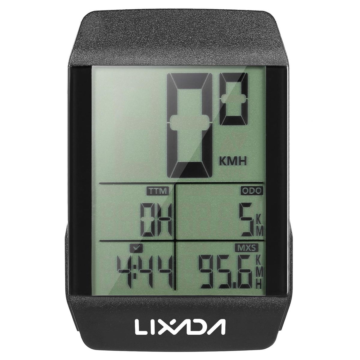 Lixada Wireless Bike Cycling Computer Waterproof Bicycle Speedometer Odometer with LED Backlight