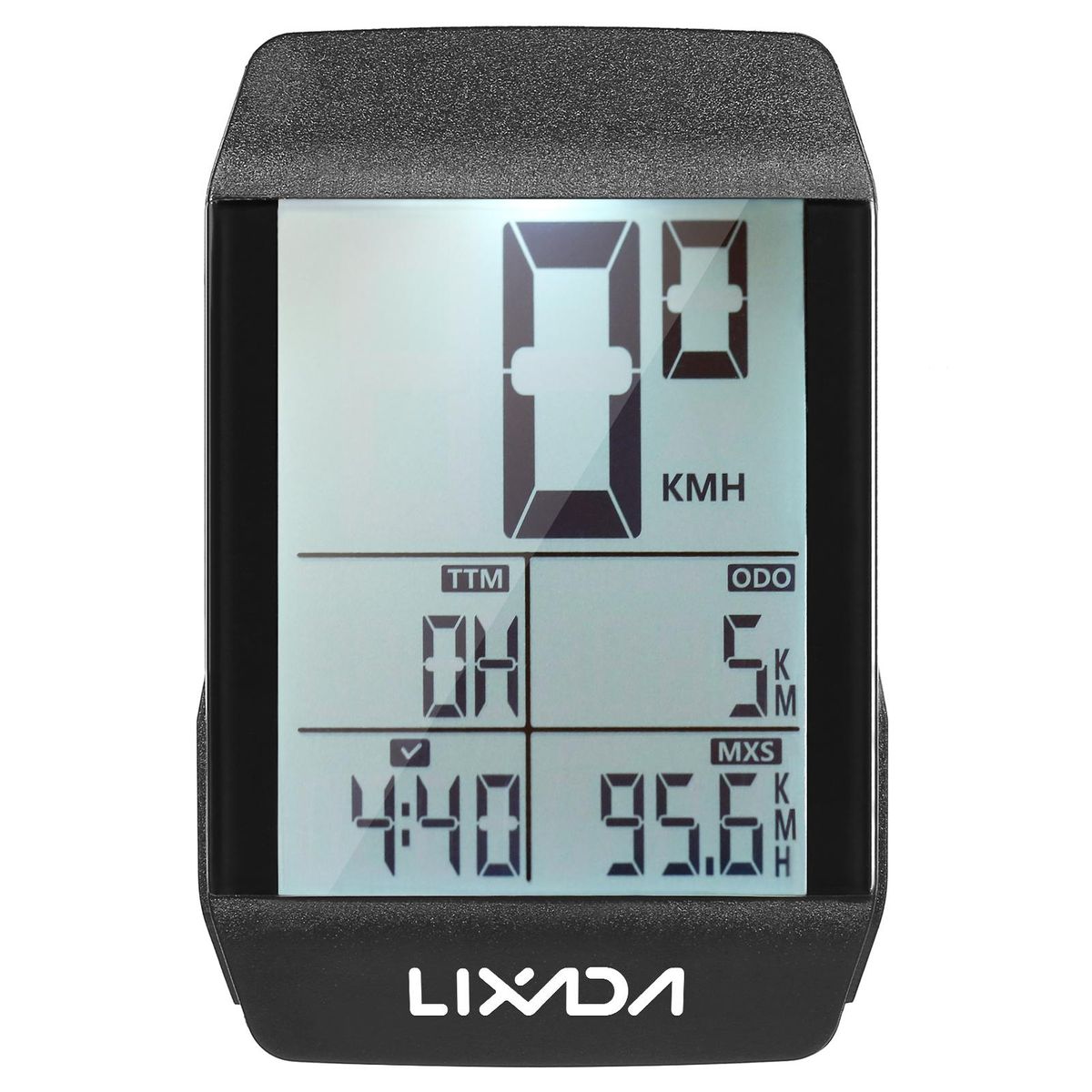Lixada Wireless Bike Cycling Computer Waterproof Bicycle Speedometer Odometer with LED Backlight