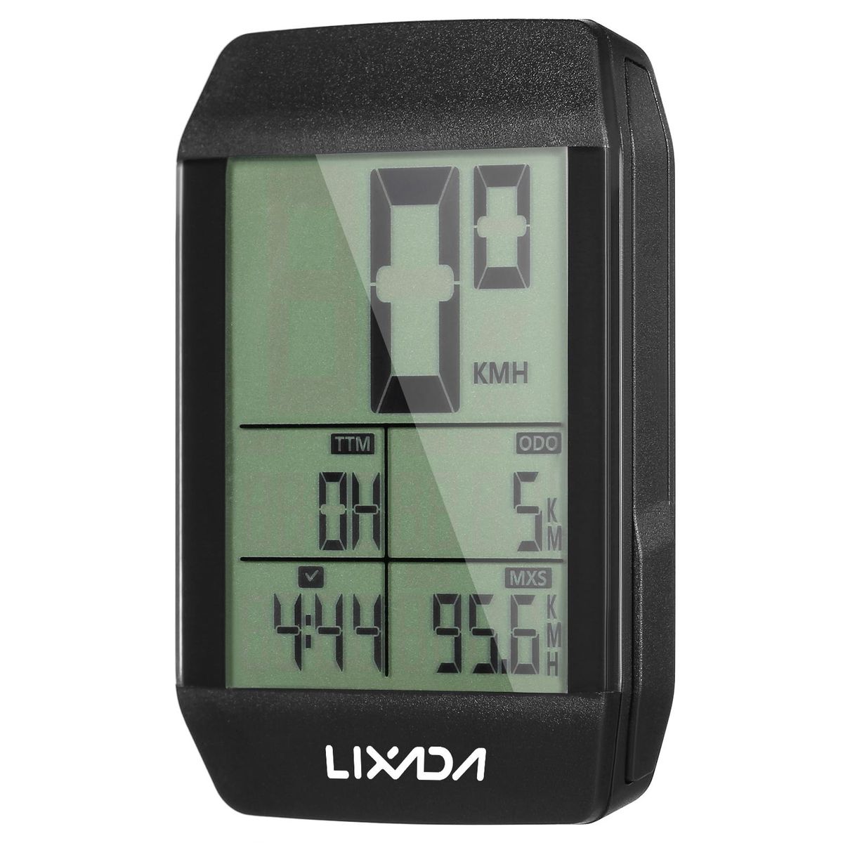 Lixada Wireless Bike Cycling Computer Waterproof Bicycle Speedometer Odometer with LED Backlight