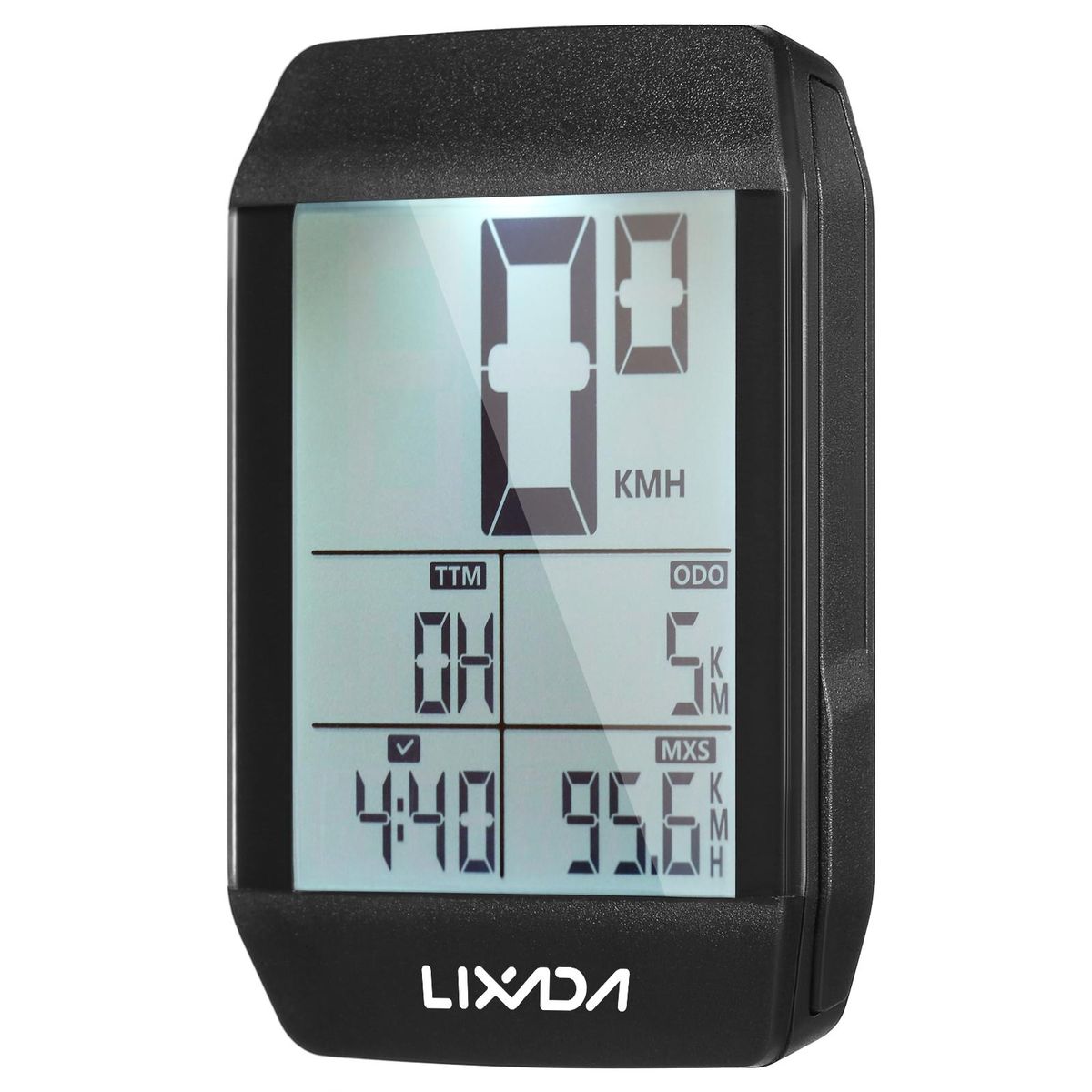 Lixada Wireless Bike Cycling Computer Waterproof Bicycle Speedometer Odometer with LED Backlight