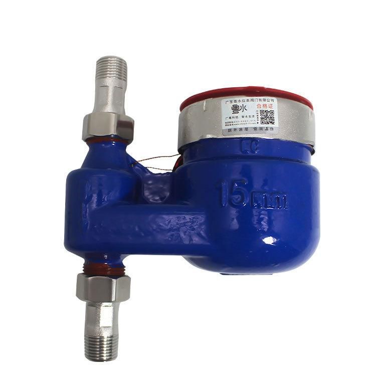 High Sensitivity Household Engineering Water Meter DN15 20 Stainless Steel Vertical Vertical Installation up and down Hot and Cold Water Meter