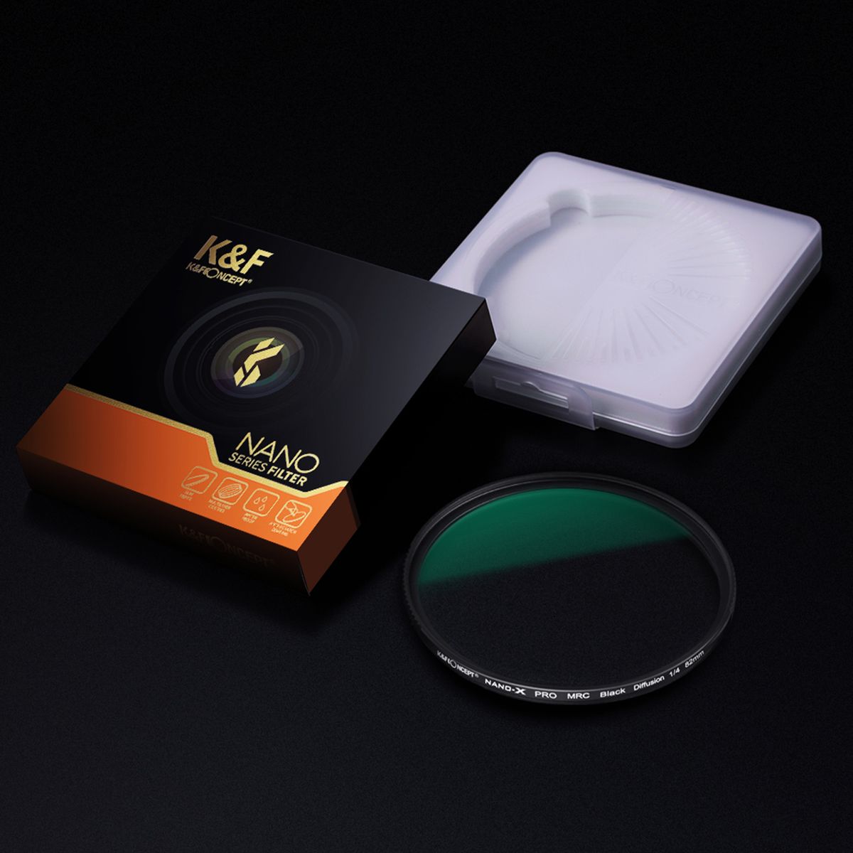 Soft Focus Filter Diffusion Filter Lens Black