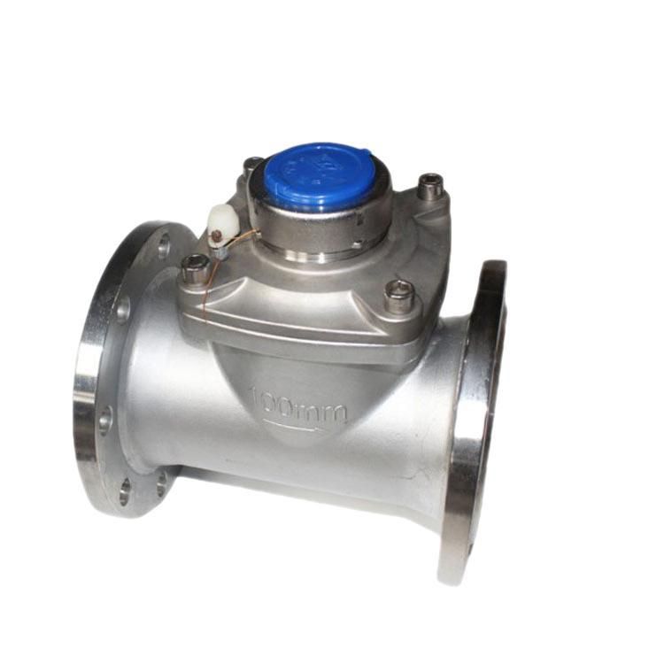 Dry Detachable Screw-Wing Water Meter Acid and Alkali Corrosion Resistant 3-Inch 4-Inch Dn100 304 Stainless Steel Flange Sewage Water Meter