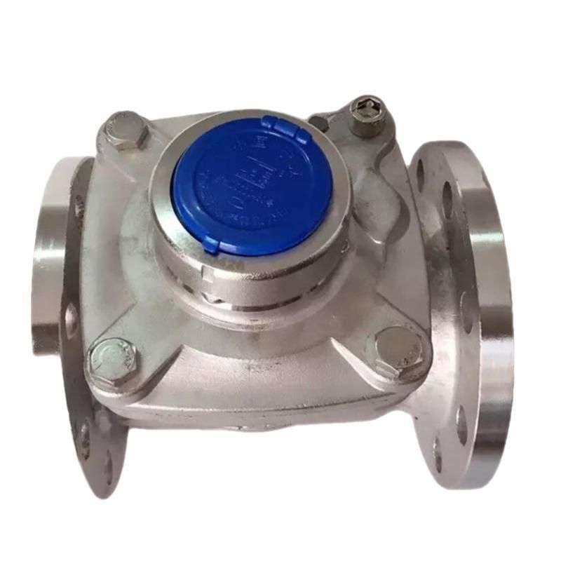 Dry Detachable Screw-Wing Water Meter Acid and Alkali Corrosion Resistant 3-Inch 4-Inch Dn100 304 Stainless Steel Flange Sewage Water Meter