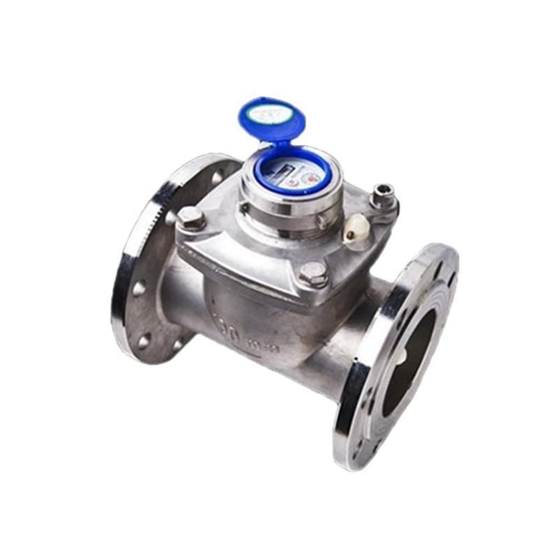 Dry Detachable Screw-Wing Water Meter Acid and Alkali Corrosion Resistant 3-Inch 4-Inch Dn100 304 Stainless Steel Flange Sewage Water Meter