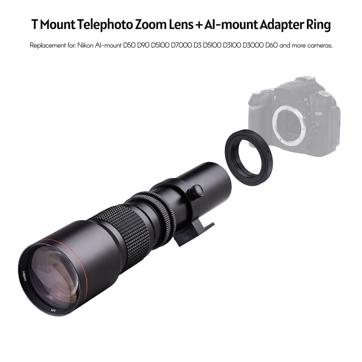 500mm F/8.0-32 Multi Coated Super Telephoto Lens Manual
