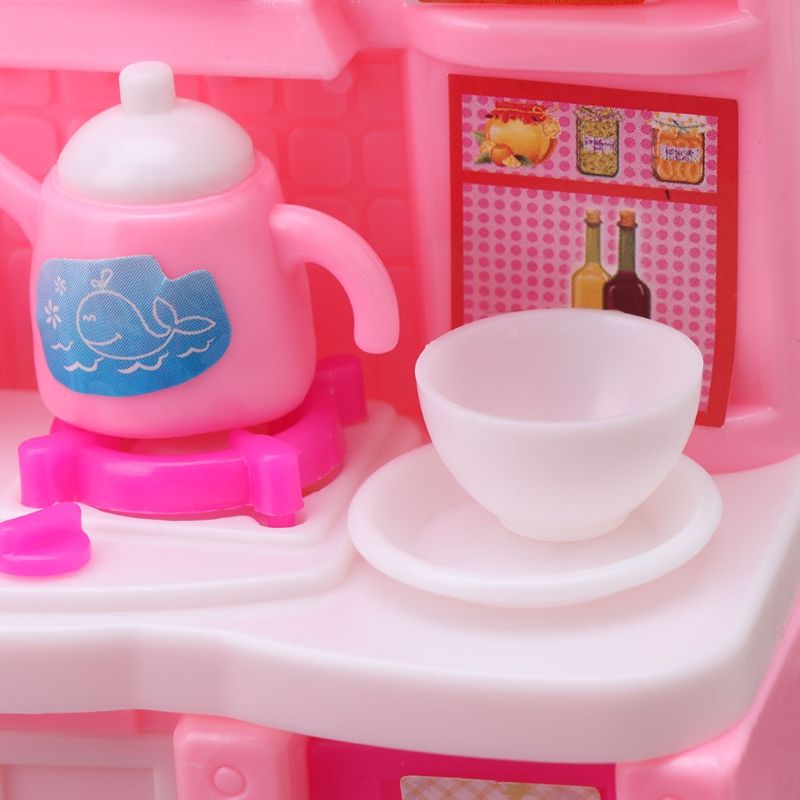 Kitchen Furniture Accessories For Barbie Dolls Dinnerware