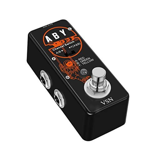 VSN ABY Switch Guitar Pedal ABY Box Line Selector Channel Pe