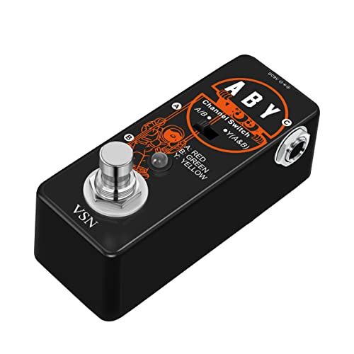 VSN ABY Switch Guitar Pedal ABY Box Line Selector Channel Pe
