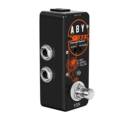 VSN ABY Switch Guitar Pedal ABY Box Line Selector Channel Pe