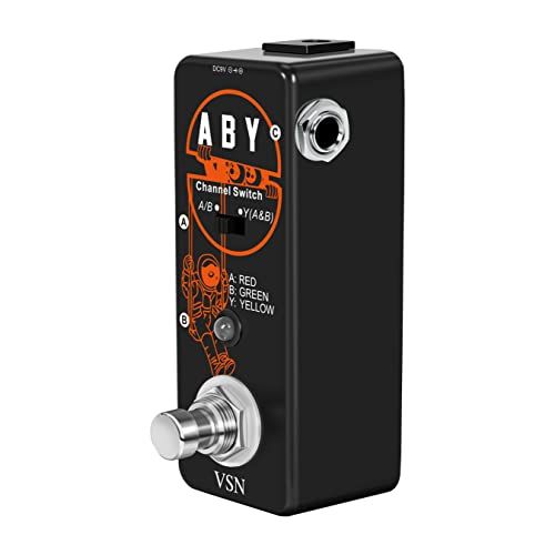 VSN ABY Switch Guitar Pedal ABY Box Line Selector Channel Pe