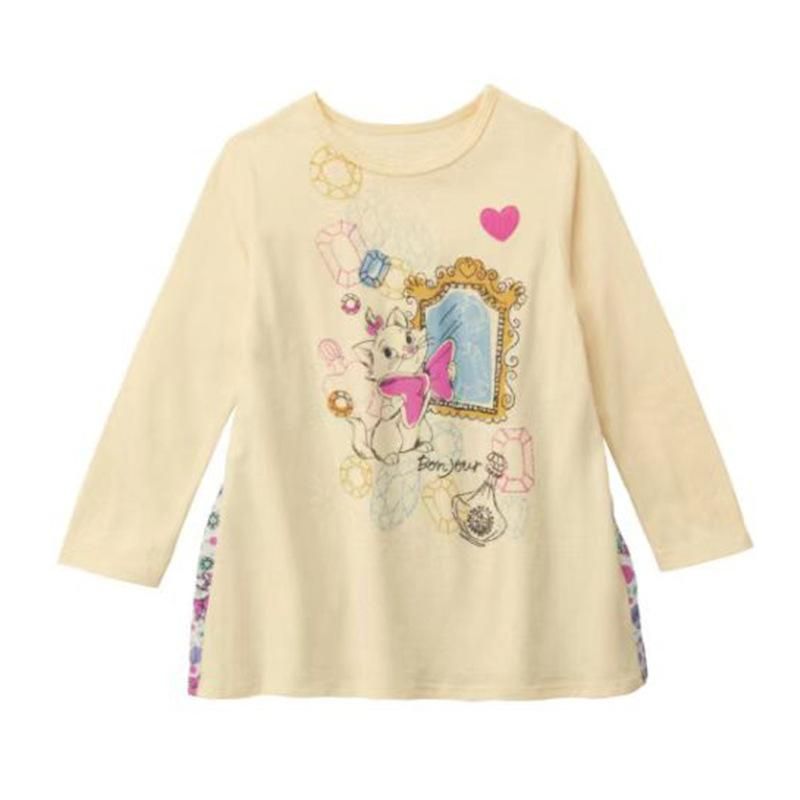 Hot-Selling New Arrival Children's Clothing Girls' Baby Cotton Jersey Long Sleeve Back Flo