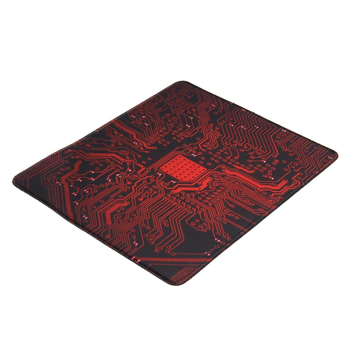 Red Memory Technology Board Premium Quality Thick Rubber Mouse Mat Pad