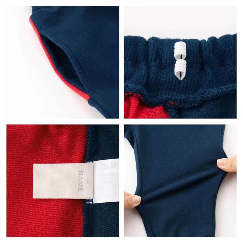 New Boys' Baby Terry Sports Pants Autumn And Winter Japanese Korean Style Sweatpants Ankle