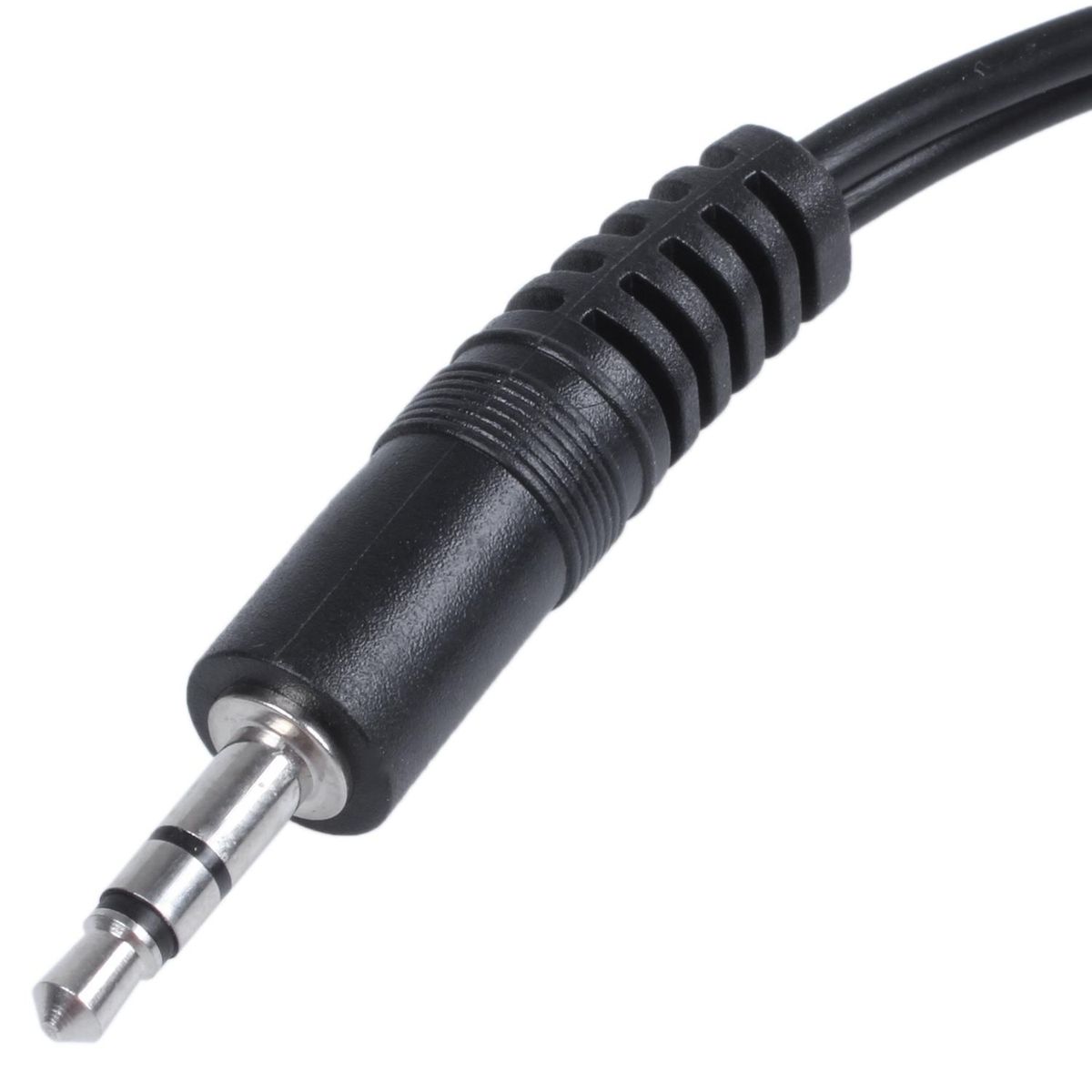 3.5mm Headphones Plug Jack to 2 x RCA AV Audio Cable
