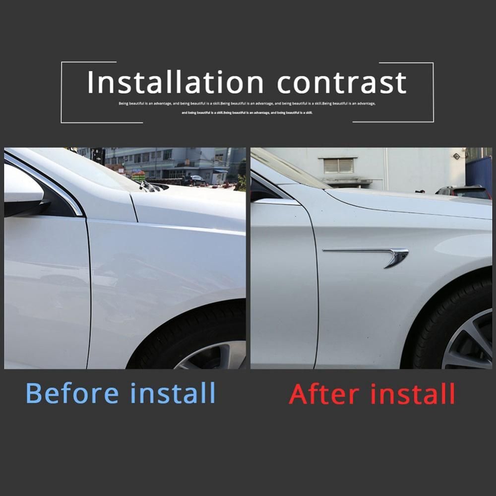 2Pcs Car Side Fender Trim for Mercedes Benz E Class W213