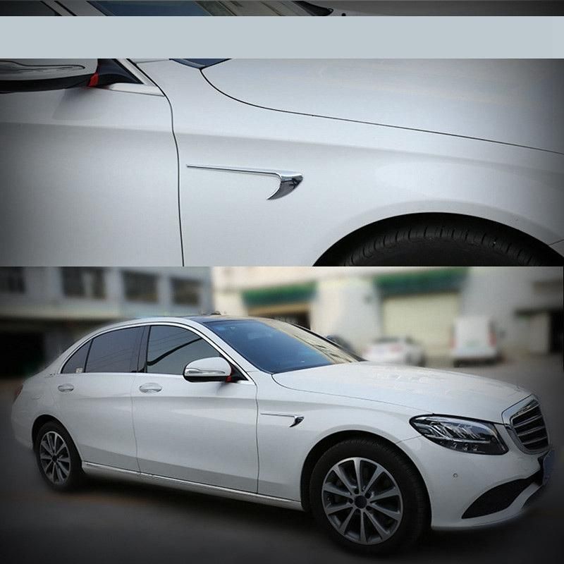 2Pcs Car Side Fender Trim for Mercedes Benz E Class W213