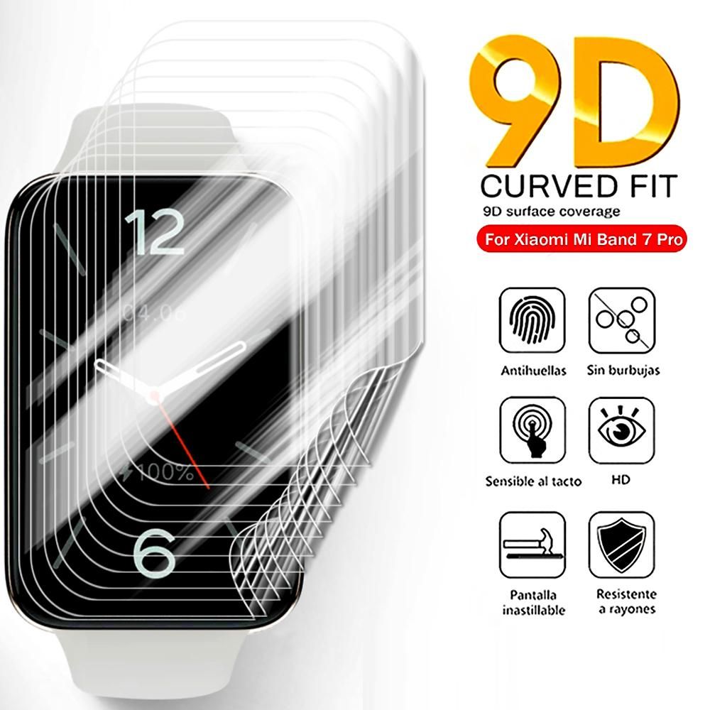 Hydrogel Bracelet Film Xiaomi Mi Band 7 HD Hydrogel Film Soft Film Suitable for Xiaomi Mi Band 7 Pro Smartwatch Accessories