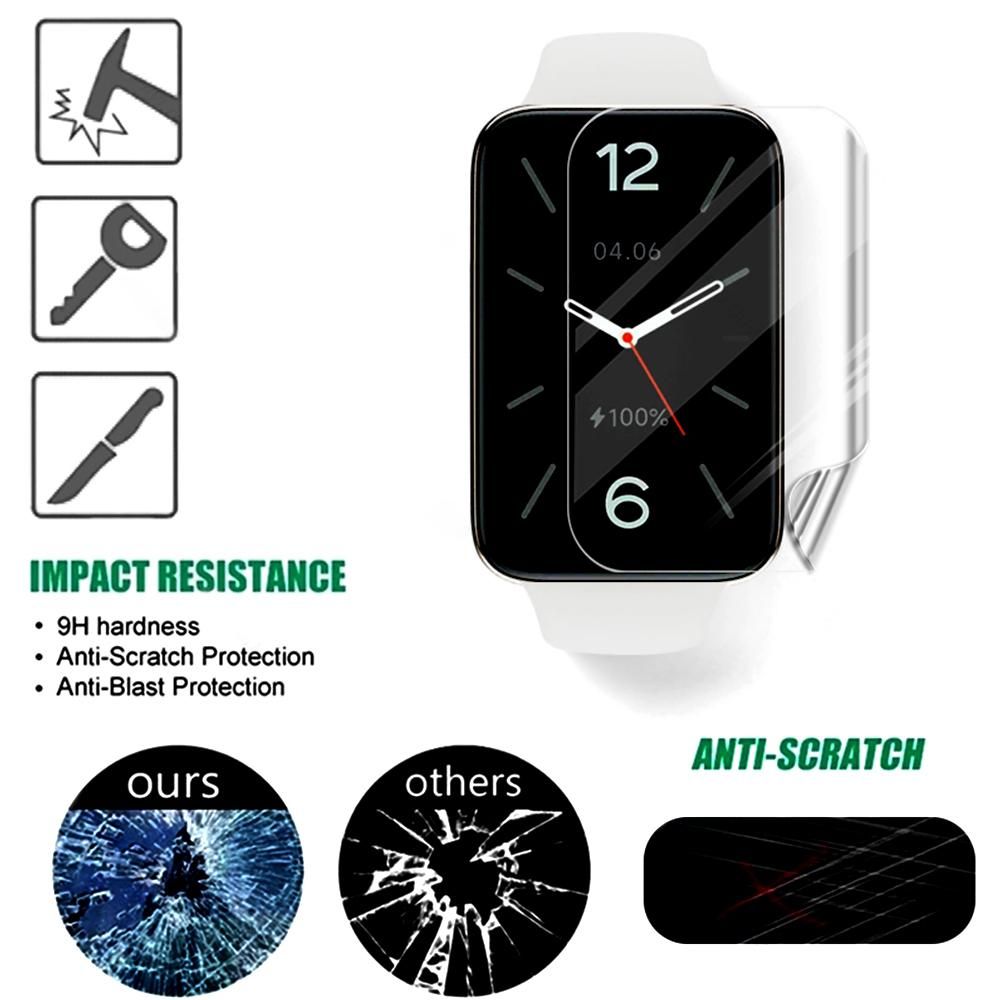 Hydrogel Bracelet Film Xiaomi Mi Band 7 HD Hydrogel Film Soft Film Suitable for Xiaomi Mi Band 7 Pro Smartwatch Accessories