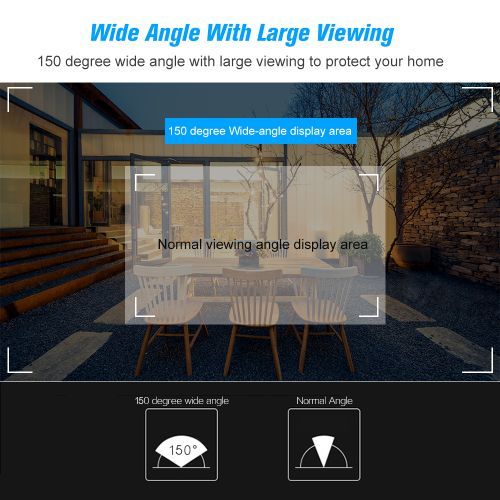2.4" TFT LCD Visual Monitor Door Peephole Wireless Viewer