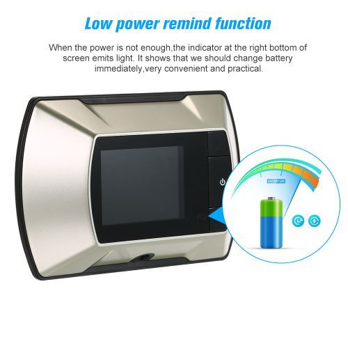 2.4" TFT LCD Visual Monitor Door Peephole Wireless Viewer
