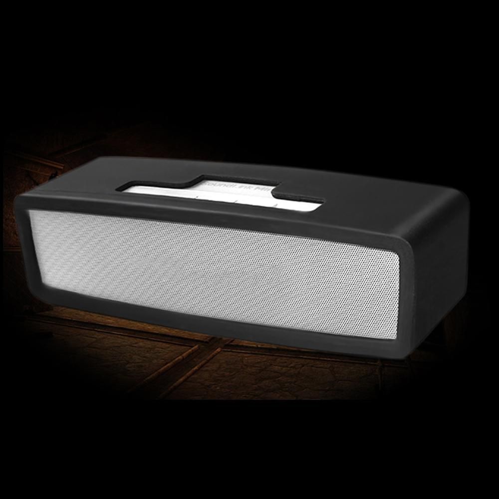 Portable Silicone Case for Bose SoundLink Mini I/II BT Speaker Protective Travel Case Soft Silicone Storage Pouch Audio Case