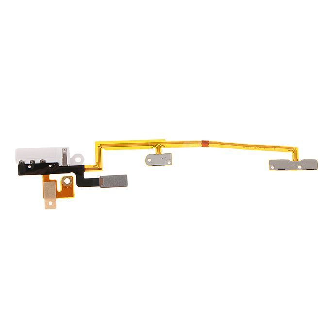 New Headphones Audio Jack Power Volume  Cable For Apple IPod Nano