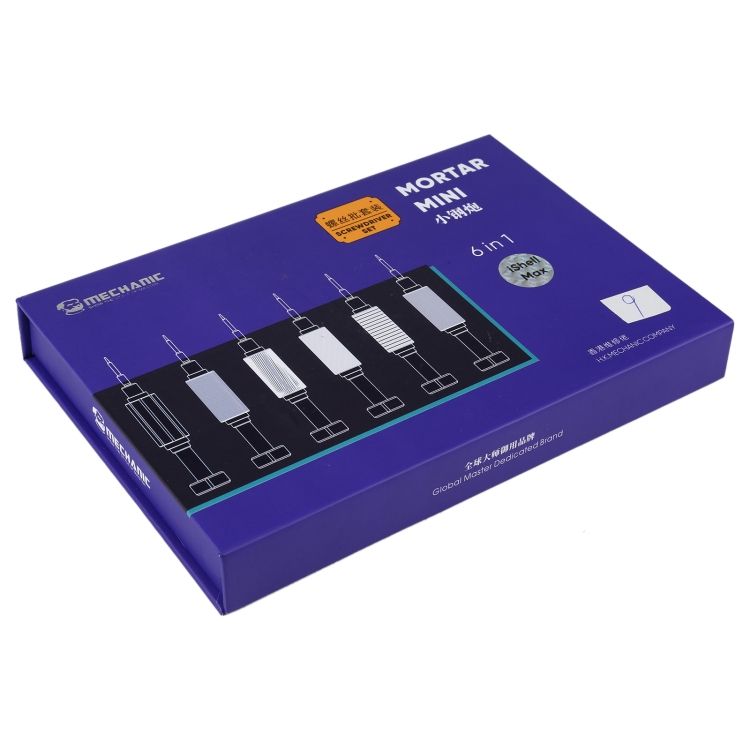 MECHANIC Mortar Mini IShell Max 6 In 1 Screwdriver Set