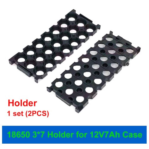 18650 Cell Spacer Holder For DIY Lead Acid -2Pieces -12v -7ah Battery Case