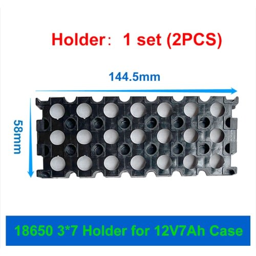18650 Cell Spacer Holder For DIY Lead Acid -2Pieces -12v -7ah Battery Case