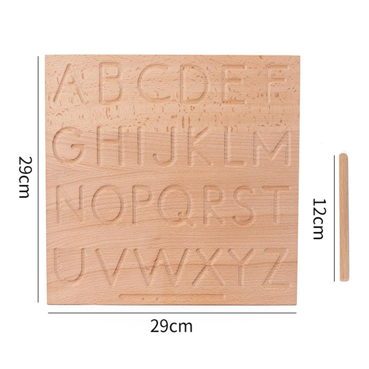 Calligraphy Board for Kids Wooden Learning Board Set Enhance Hand-eye
